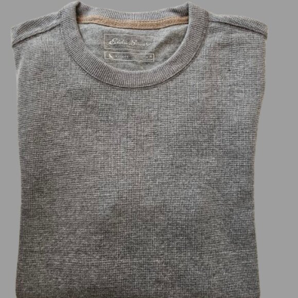 EDDIE BAUER OUTDOOR MEN'S LONG SLEEVE CREW NECK PULLOVER SWEATER - SIZE MEDIUM - Picture 1 of 7